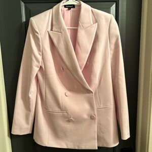 Light pink blazer for woman size small